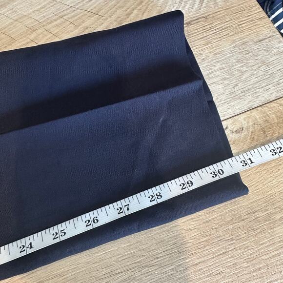 Banana Republic TALL Siena Slim Italian Wool Ankle Pant Navy Blue 8 444805 - Picture 12 of 12